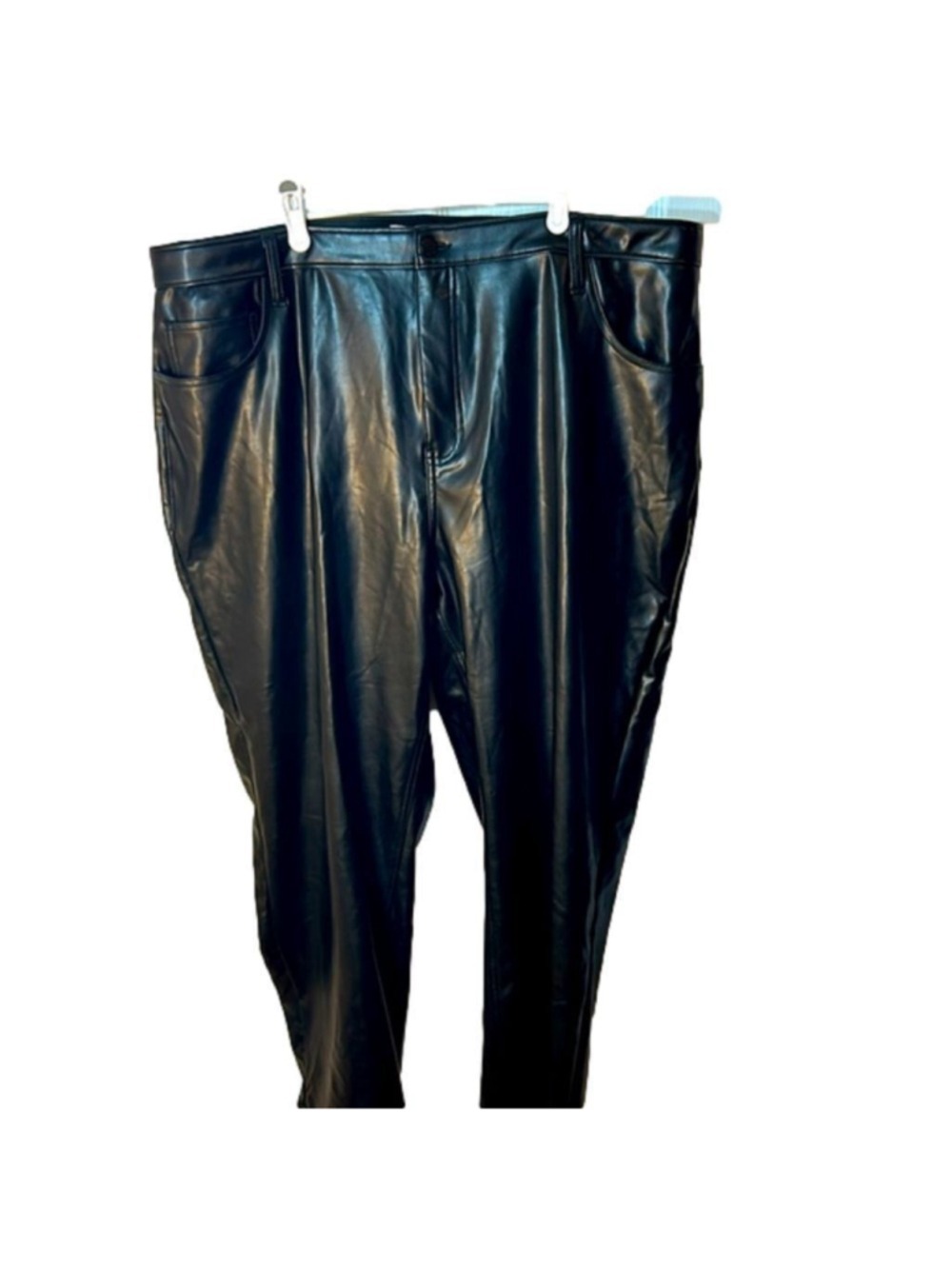 Abercrombie & Fitch Vegan Leather Ankle Pants Size 22